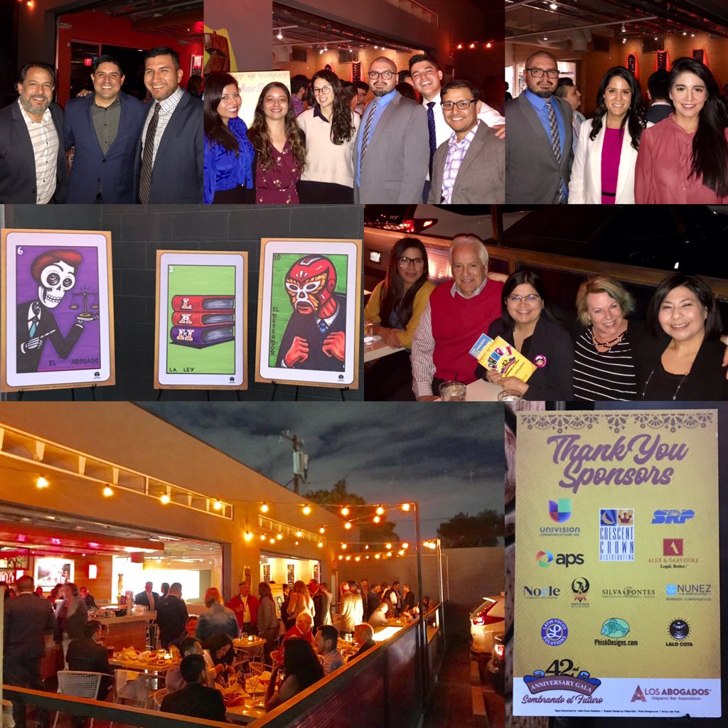 petrafimbres's tweet photo. Great turnout tonight for the Los Abogados sponsors appreciation hour @Hulasmoderntiki 2018 Gala was awesome and we couldn’t of done it without your support. @UnivisionAZ @APS_Aguilar @SRPconnect #AzLosAbogados #Educate  #Mentor #Advocate #Diversity #Leadership #BuildThePeople https://t.co/Nz4ZDHT7j0