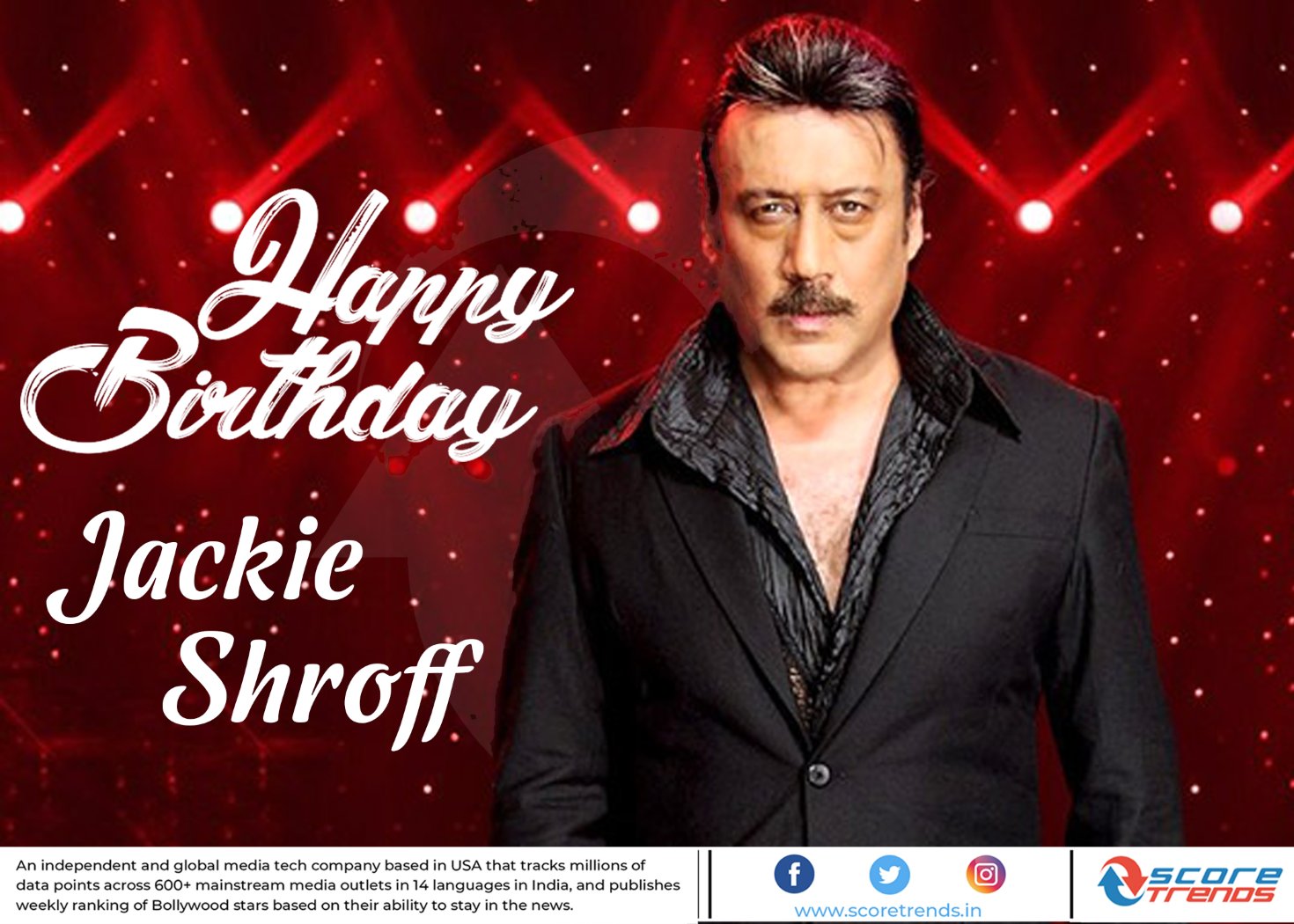 Score Trends wishes Jackie Shroff a Happy Birthday!! 