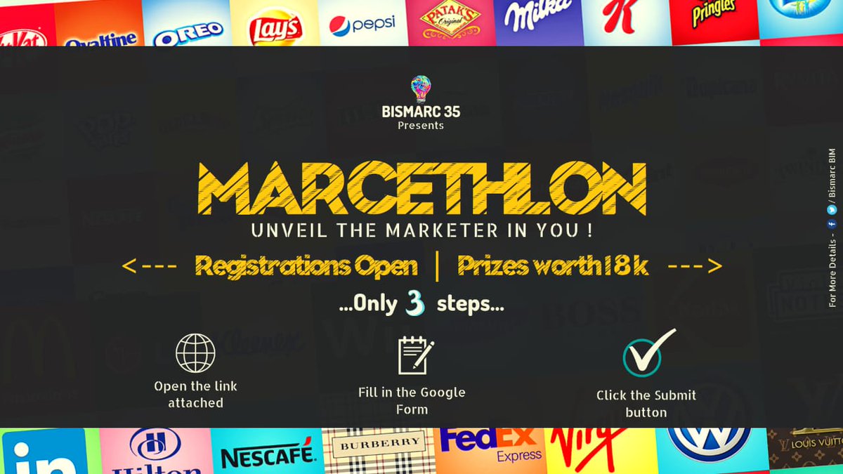 BIMBismarc's tweet photo. #marcethlon2k19#lifeatbim#BISMARC35
MARCETHLON 2K19 is here
Come unveil the marketer in you.
Link to register for the event
https://t.co/mKeKynhoeQ https://t.co/VysGctIgyz