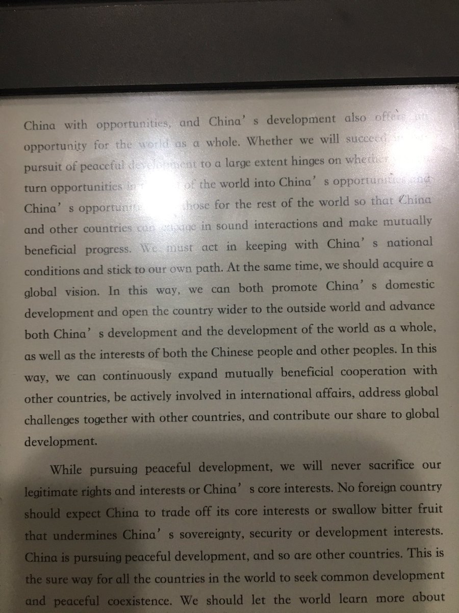 Xi views wars of aggression as self defeating, while supporting sovereignty and international trade.