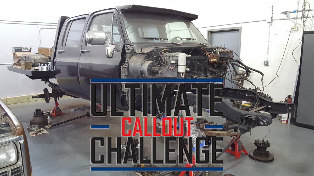 CumminsInFord's tweet photo. Our #WIP for #UCC Pairing up a 12v with a 6L80 in this 77 Chevy #dieselpower #dieselswap #chevy #cumminsrepower #dcscrew #ucc19 https://t.co/xrM5t5yIQL
