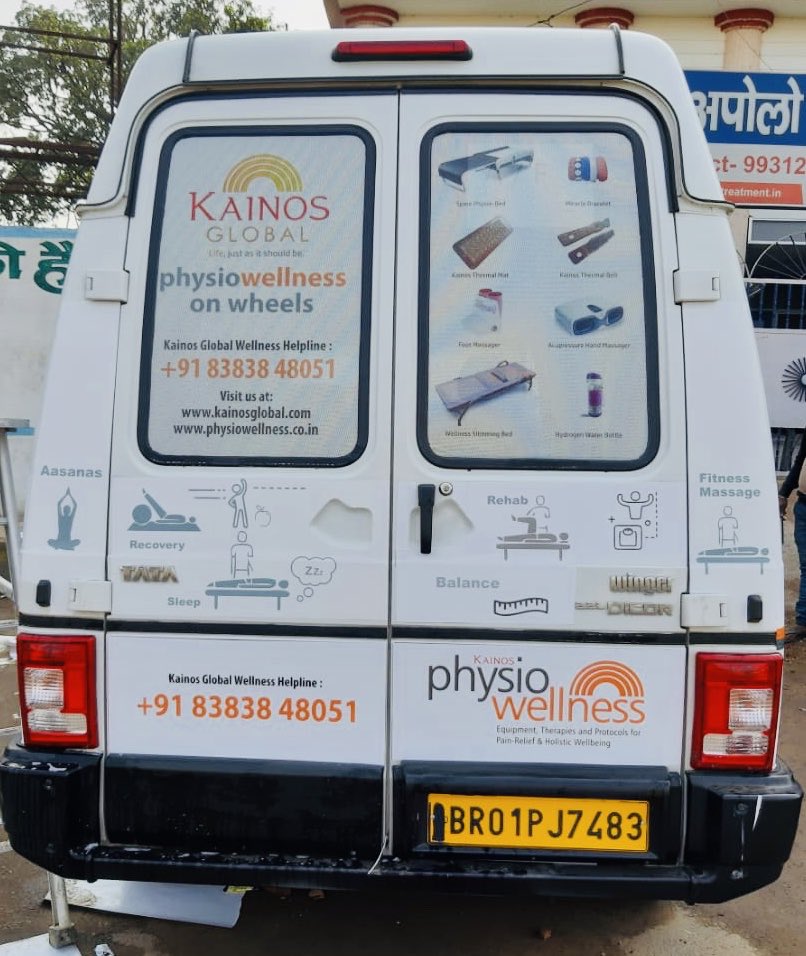kainosglobal's tweet photo. Itโs time to take pain relief, good health and wellness through #physiowellness to your doorstep. #physiowellnessonwheels begins its services in #Patna #Bihar. #lifeasitshouldbe https://t.co/4335f8M8Yt