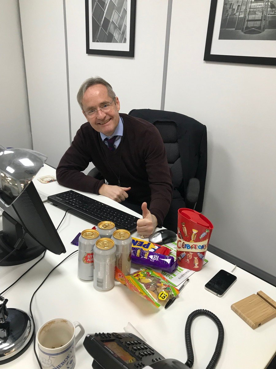 LSPChiefExec's tweet photo. The team was clearly as desperate for my Dry and Sugar free January to end as I was.  It must be Stella hour somewhere in the world. https://t.co/1hhctvDWvQ