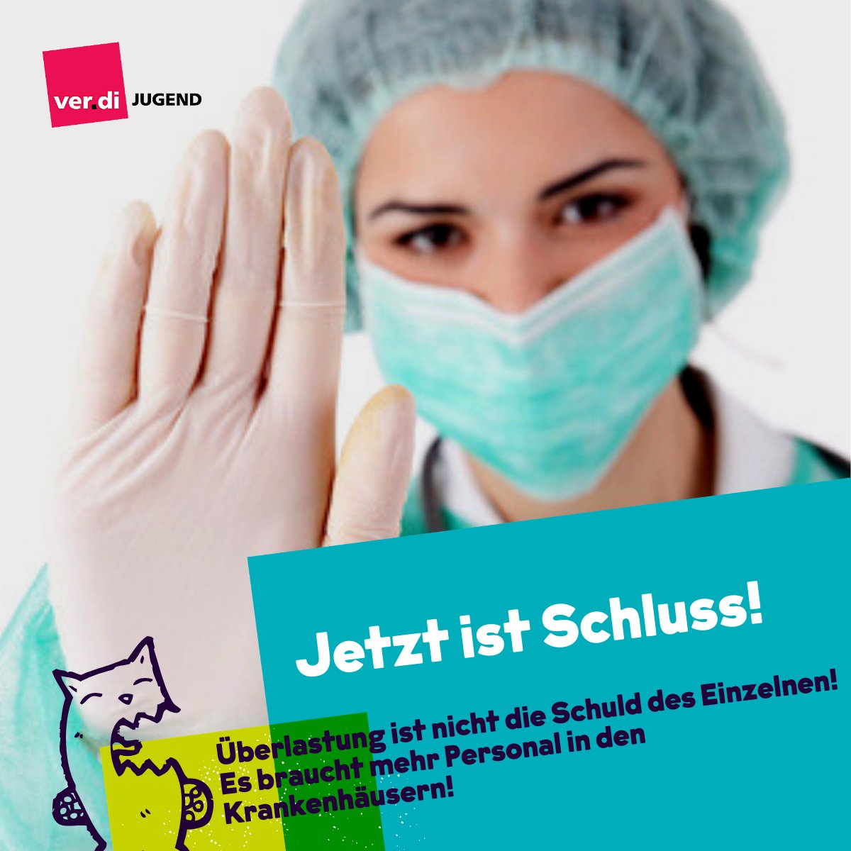 Eine Krankenschwester wurde wegen der Ausgabe falscher Medikamente zu einer  Bewährungsstrafe verurteilt, obwohl das Gericht feststellte, dass sie in der  Nacht überlastet war d.h. in einer Überlastungssituation tragen Beschäftigte allein die Verantwortung. Das ist Wahnsinn!