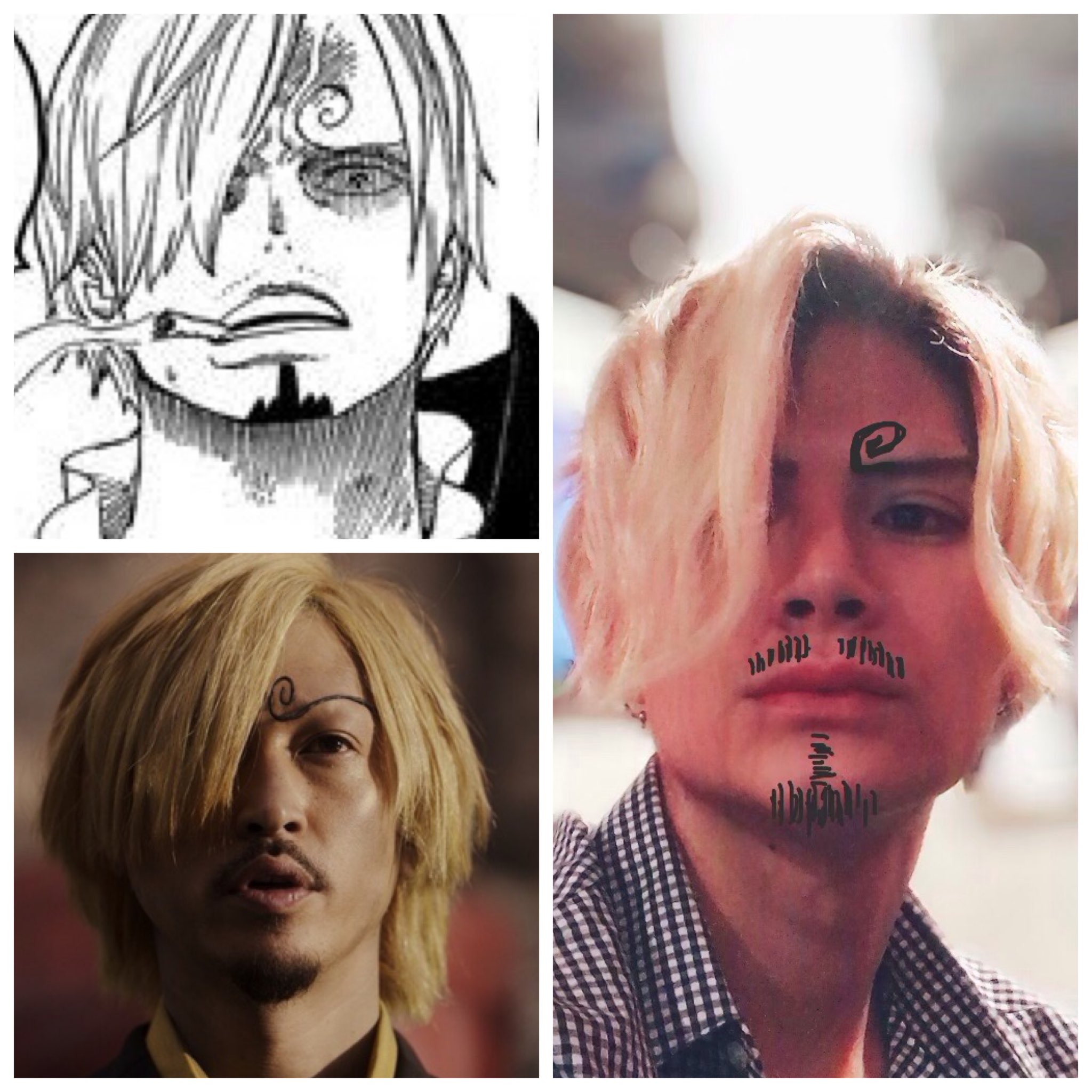 Le Ciel No Twitter 勝手にリアルサンジ対決 Onepiece 尾田栄一郎 サンジ 実写化 窪塚洋介 Cm マウンテン永遠