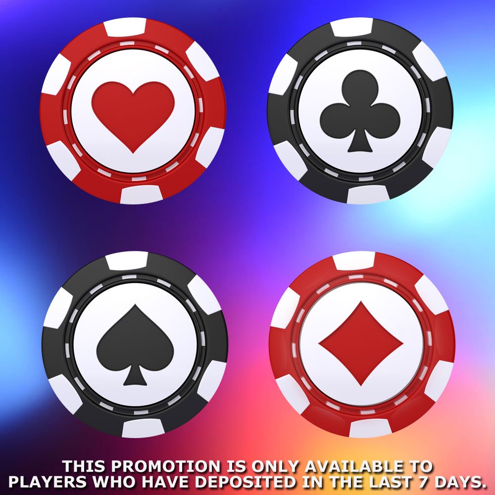 PlatinumReels's tweet photo. Can you guess which chip holds the highest value? Contact support with your answer to find out if you’re a winner of 20 free spins. This promotion is only available to players who have deposited in the last 7 days. https://t.co/w8NRAGo60c