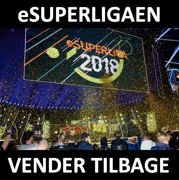 SlashEsportdk's tweet photo. Den 26. februar er @eSuperligadk tilbage med sæson 2 ⚽
https://t.co/EGRL7O3tZF
#esportdk #fifadk #FIFA19 https://t.co/juhirVPP1c
