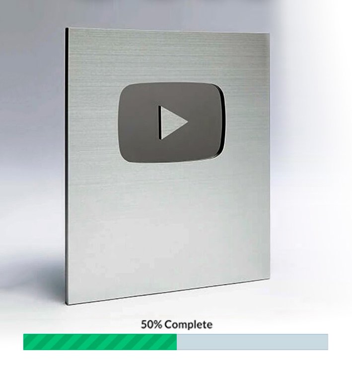 50K suscriptores en Youtube!! La cifra causa vértigo... Parece que estamos a mitad de camino del ansiado botó de plata, emblema de Youtube, pero estamos mucho más cerca... Lo difícil ya está hecho. ¿Me ayudáis a conseguirlo?