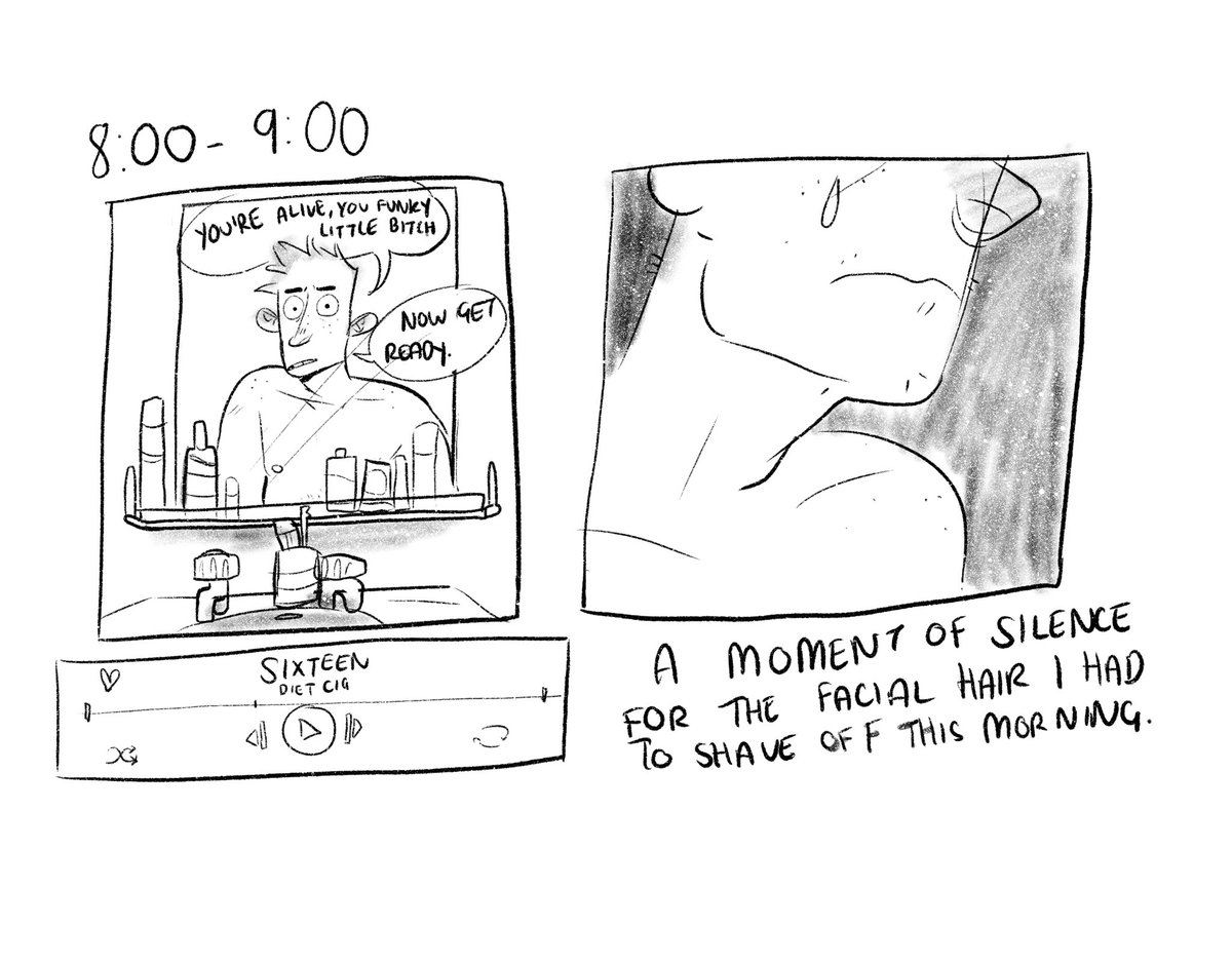 huffs and puffs iM HERE #hourlycomicday 