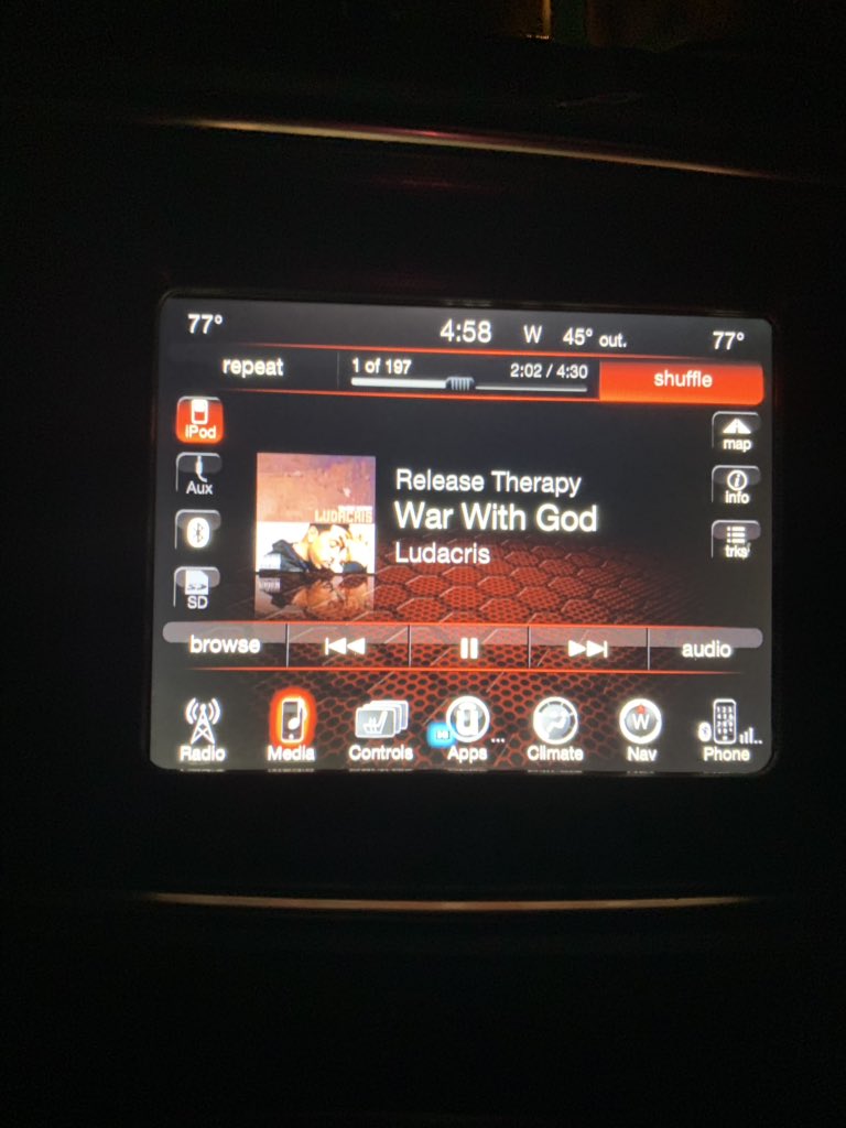 Phenomenon974's tweet photo. Luda ate TI ass up on this shit here. Folks sleep like Luda ain’t got bars #warwithgod #releasetherapy #hiphop https://t.co/HyUzbytwdl