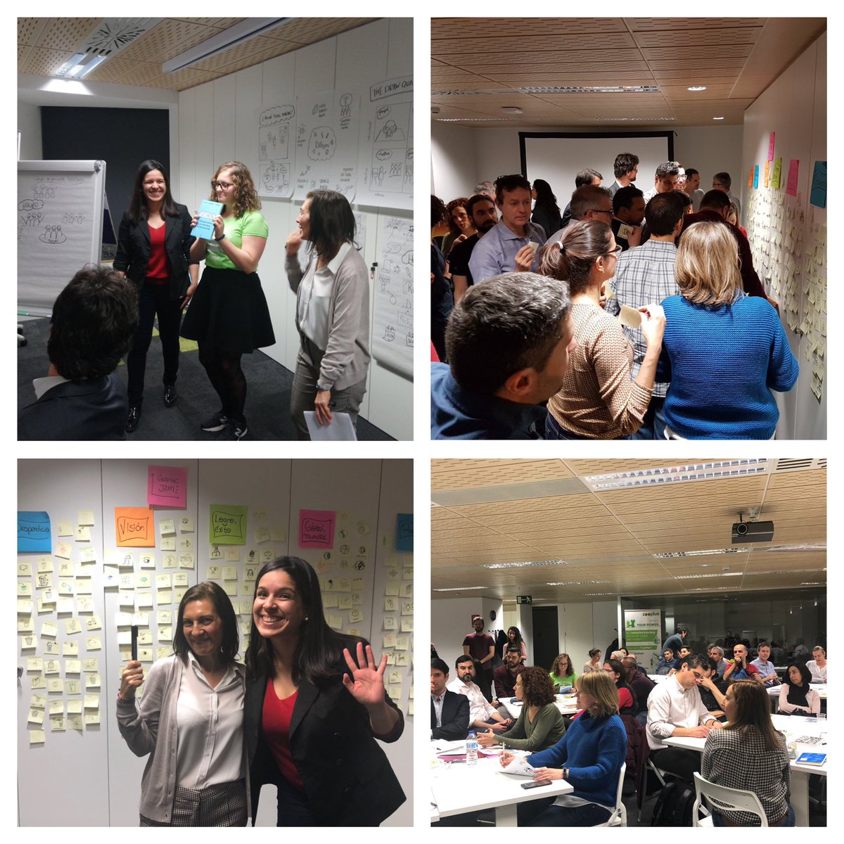 Share it! This is the best way to learn ✏️ 
Facilitando el meetup de #visualthinking con <a href="/CristinaM011/">Cristina Morón</a> y aprendiendo mucho con estos asistentes tan cracks! Gracias compis de <a href="/ZooplusTechMad/">zooplus Tech Madrid</a> <a href="/javifdezsainz/">Javier Fdez Sainz</a> <a href="/micoru90/">Mireia 🦄</a> por todo! 🥰
Y chapter #accentureagile por la participación 🙌🏼