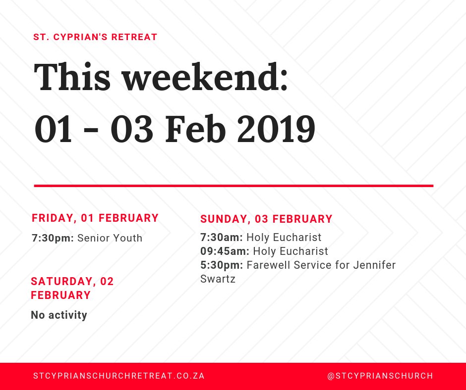 StCypsRetreat's tweet photo. This weekend at St. Cyps: https://t.co/l9JhjuRn2w