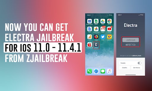 zJailbreakapp's tweet photo. Install Electra Jailbreak 11.0 - 11.4.1.
Now available with zJailbreak App Store.
#Electra #iOS1141 #iOS11 #jailbreak https://t.co/N2xluFQZEA