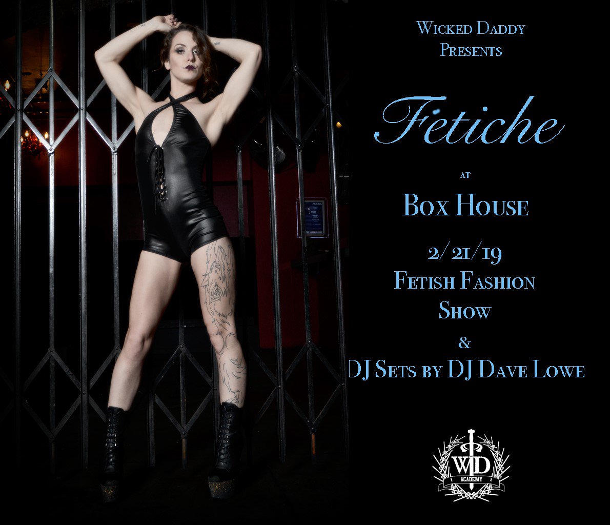 WickedDaddyAcad's tweet photo. 21 day countdown starts now - Fetish Fashion Show 

Facebook Event Page
https://t.co/1ql7ws0t9n

#Seattle #Seattlenights @Seattlefashion #fetishfashion https://t.co/miFdNAsUbb