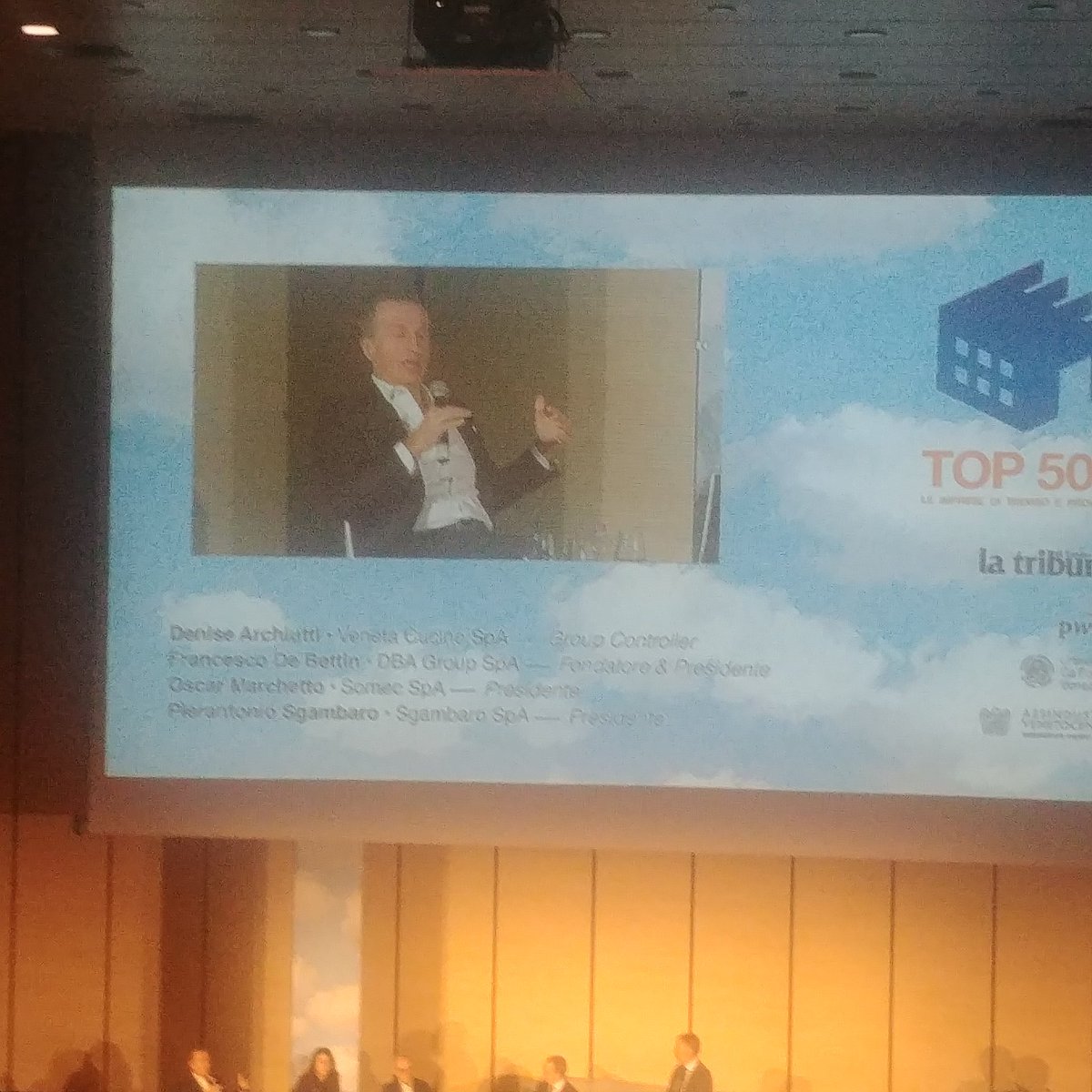 manifactory's tweet photo. #treviso territorio di grandi imprenditori. Dobbiamo imparare ancora molto ma siamo sulla base strada! #top500 https://t.co/eyWh2e7vf3