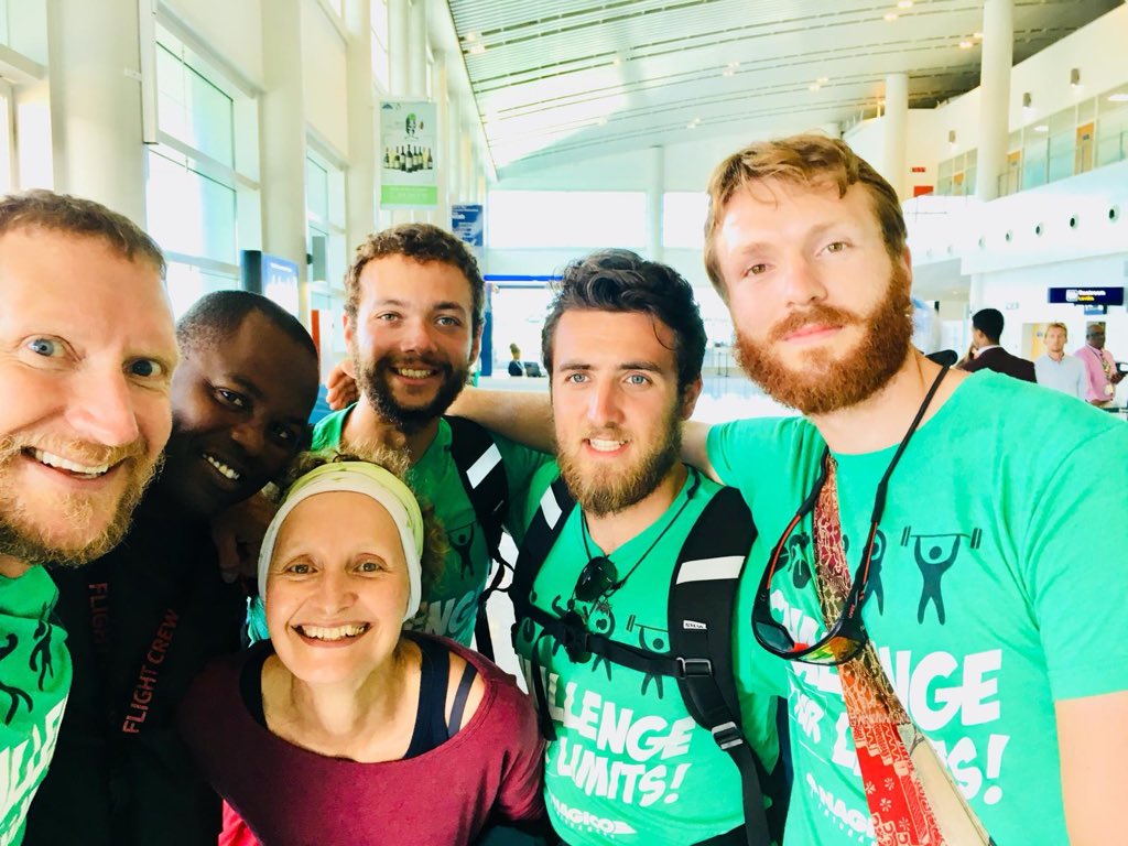 The green team have landed! Welcome home @atlanticdisc18 #row4rose