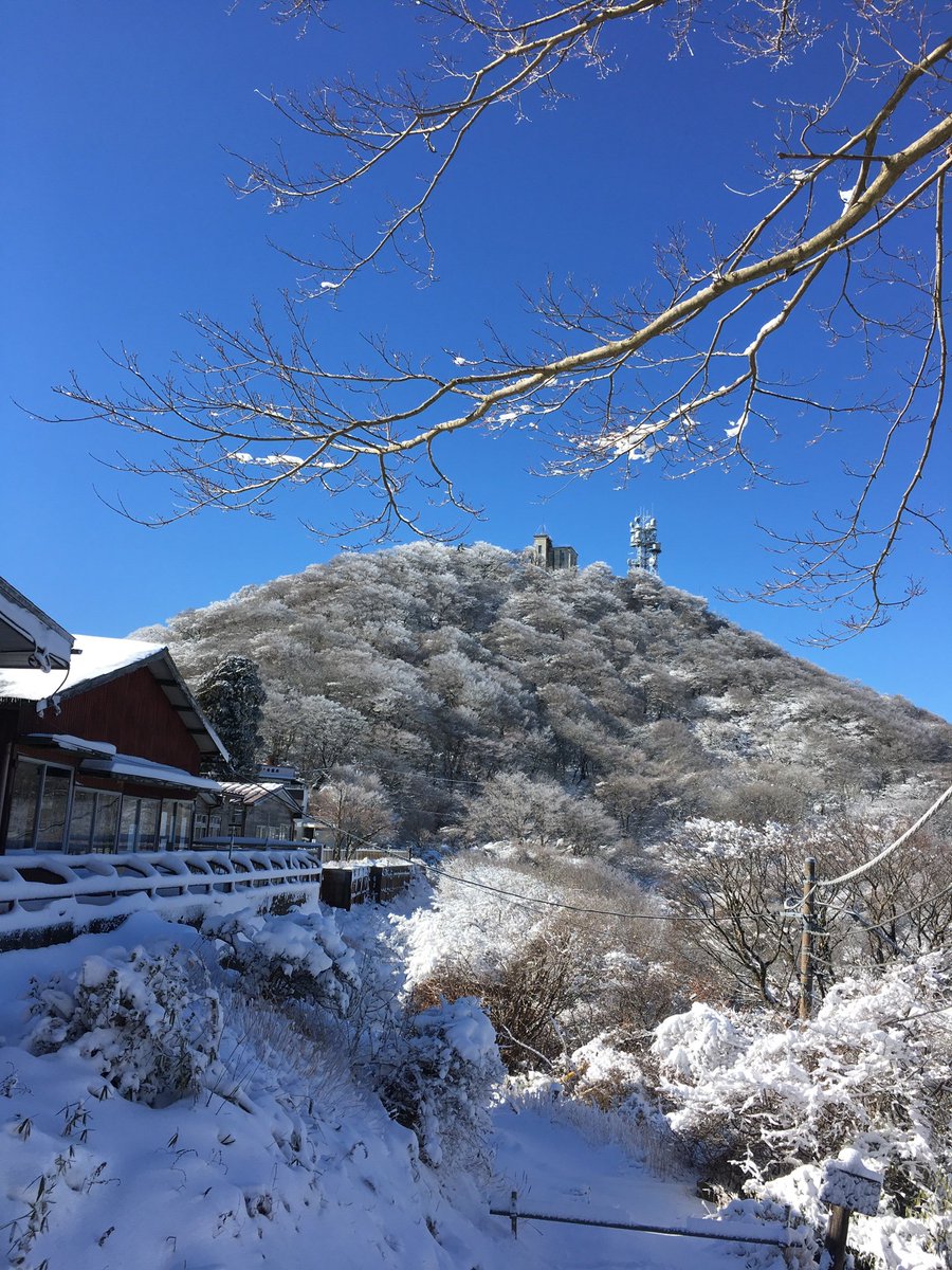 茨城県の自然公園 本日の筑波山 山頂は約15 の積雪です 行かれるかたは長靴 着用をお勧めします 筑波山