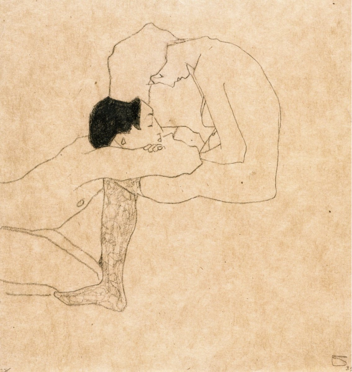 Egon Schiele, Lovers, 1909, pencil and colored crayon on paper
#egonschiele #lovers #mayaselway #mayaselwayfinejewellery #poetryoftheeveryday #worn #remain #held #hold #finejewellery #inspiration #jewellery #jewellerydesign