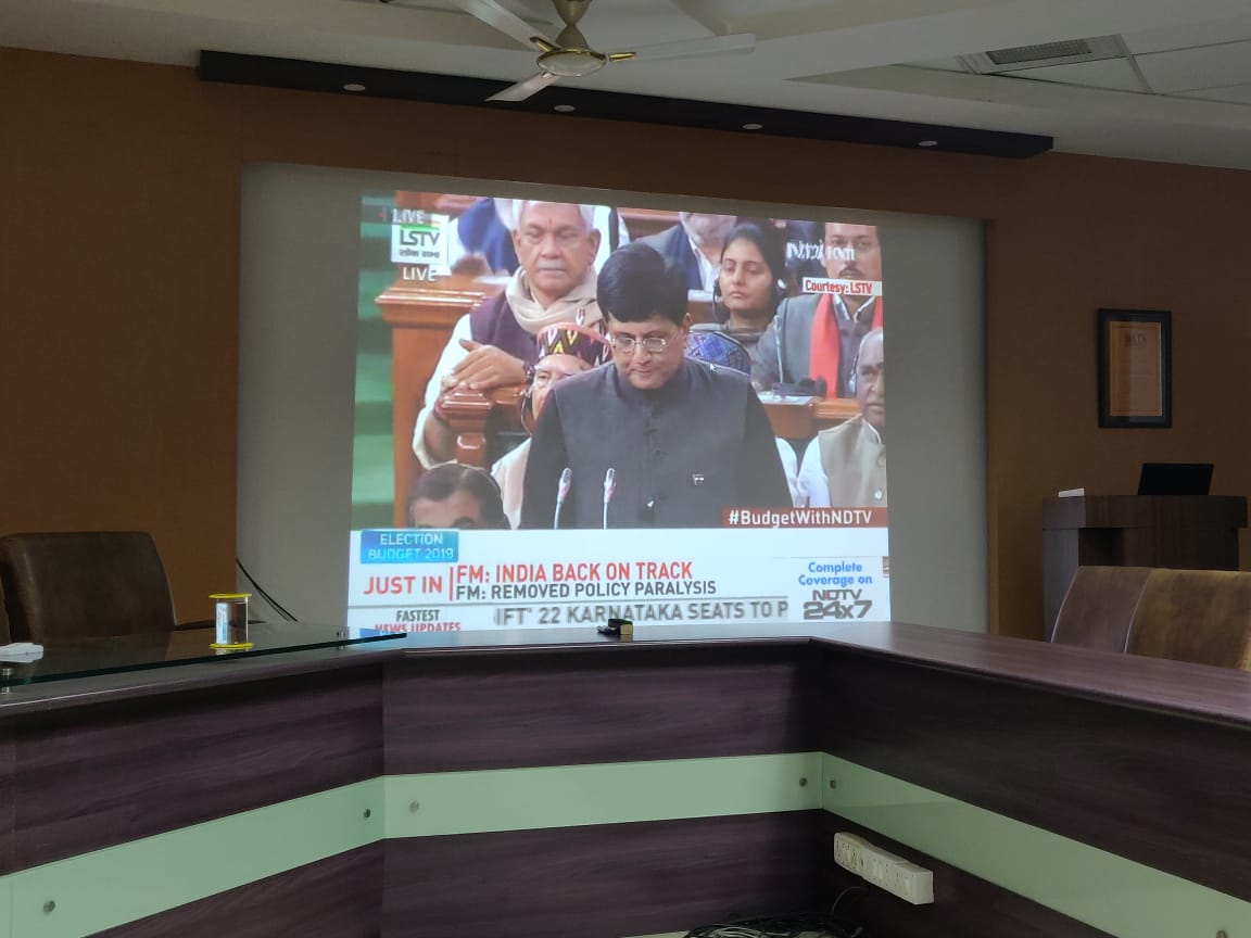 ITSEduGroup's tweet photo. Department of Management, I.T.S. Engineering College is organizing Budget 2019 live streaming online for MBA students on 1 February 2019 from 11.00A.M to 1.00P.M.
#ITS #Budget2019 #BudgetSession2019 #BudgetWithET #ITSEC #Stdents https://t.co/4nzPjQxTUN