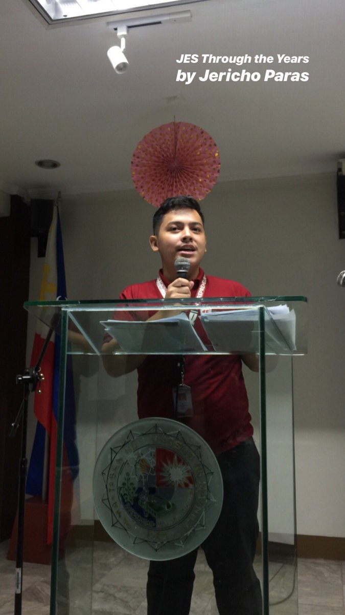 plmjes's tweet photo. JES though the Years
Jericho V. Paras
PRESIDENT, JES
#CrazyRichENTREPS #JES15 #PLMJES https://t.co/4g3ZLgyjem