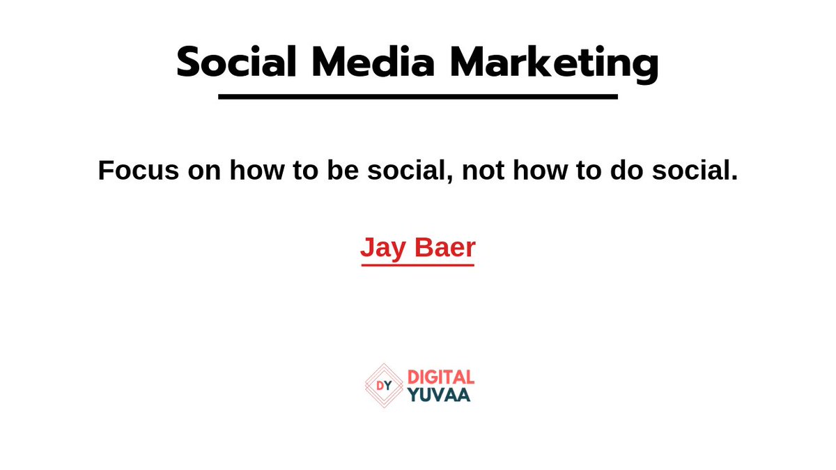 digitalyuvaa's tweet photo. Social Media Marketing: Focus on how to be Social, Not how to do Social

#digitalyuvaa #digitalmarketing #digitalagency #advertisingagency #advertising #onlinemarketing #socialmediamarketing https://t.co/S8zCfoZZE3