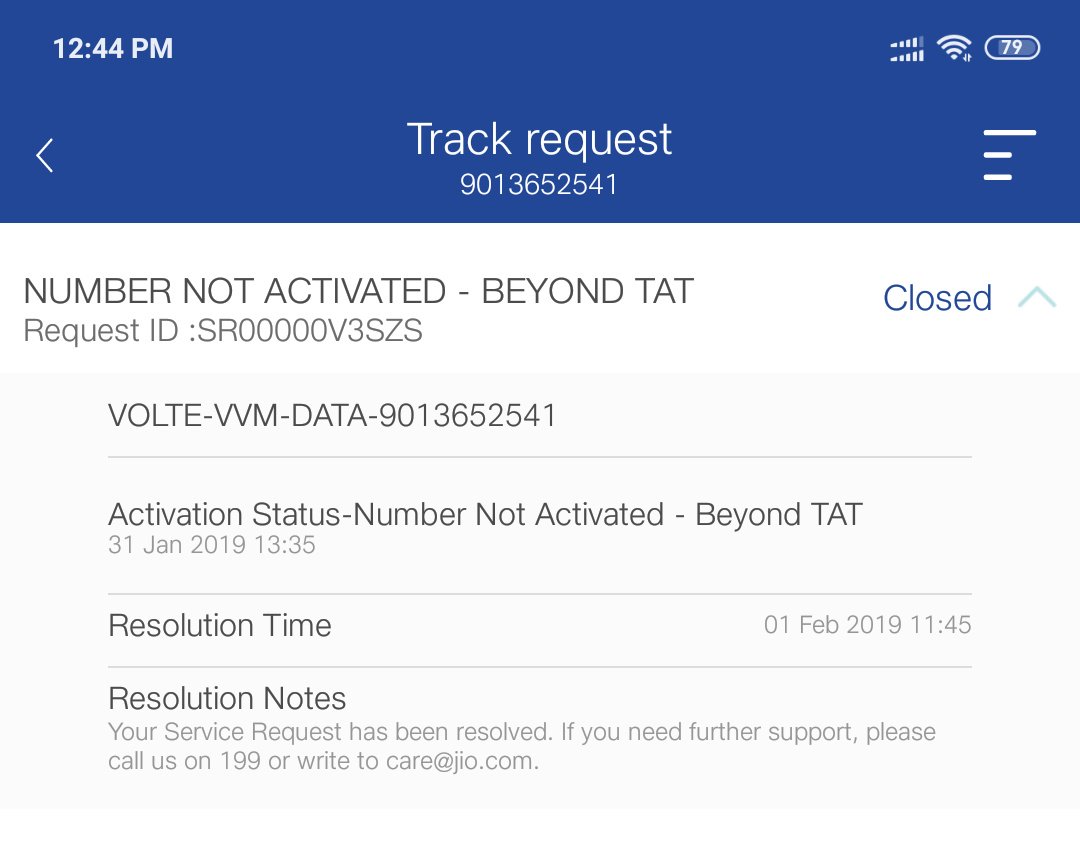 I_sidh's tweet image. @DoT_India, Sir, plz help me to get the solution @reliancejio @JioCare is not giving the solution and closing requests without resolutions i have been waiting for pre to postpaid connection more than 45 hrs where the TAT was 4 hrs..please look in the screenshot. #bad_service