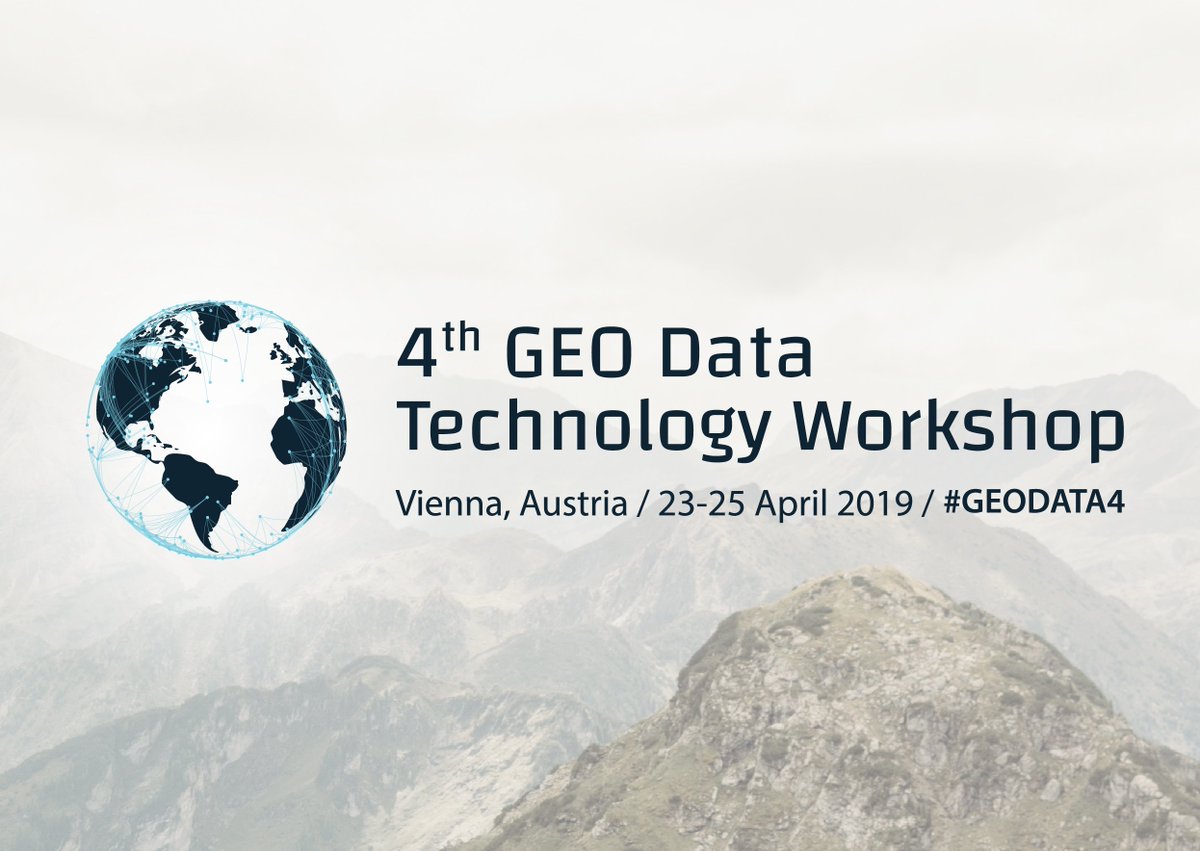 📣 New name, same great event! 

Previously known as the GEO Data Providers Workshop, the GEO Data Technology Workshop has expanded to include data providers, users &amp; tech experts to better align needs and services across the GEO community. #GEODATA4

bit.ly/GEODATA4