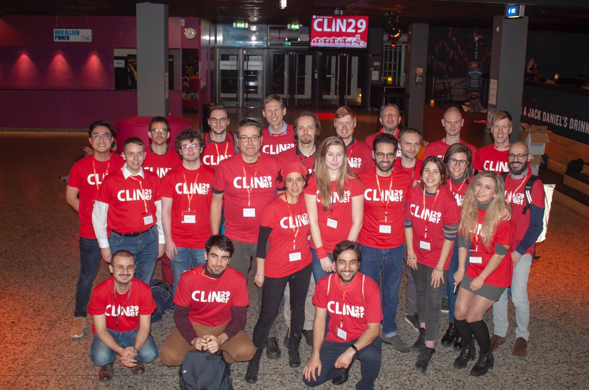 From all of us #Cliners, it was a pleasure to have you in Groningen #CLIN29