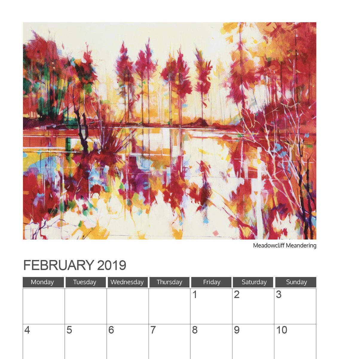 DougEatonArtist's tweet image. 1st day of the month - new page on the calendar 😁

#firstdayofthemonth #firstoffebruary #february #newpageonthecalendar