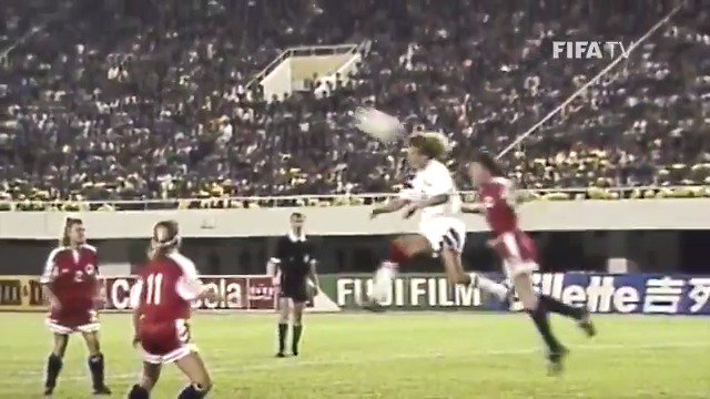 A brace in the first final in 1991    Happy birthday, Michelle Akers  | 