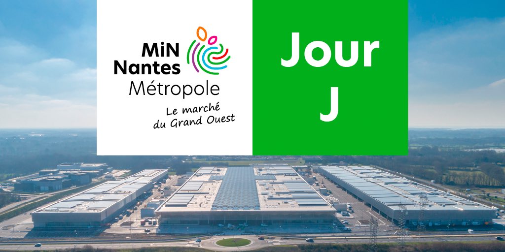 Jour J, coup d'envoi du transfert ! 50 ans après son arrivée au Champ de Mars, le MiN Nantes Métropole va s'installer dans son nouvel écrin ultra moderne, pour le plaisir de ses entreprises et de ses clients ! 👍🏻