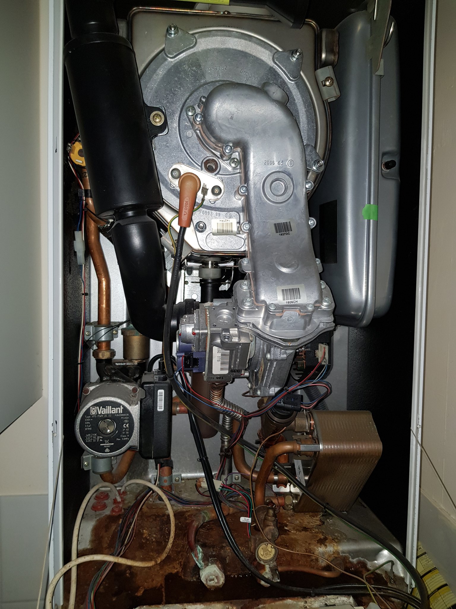 Schaken Refrein een andere Shaw's Plumbing on Twitter: "This @vaillant boiler was serviced a couple of  months ago so the landlord says. Casing door seal insulation damaged and  casing door clips broken, along with loads of