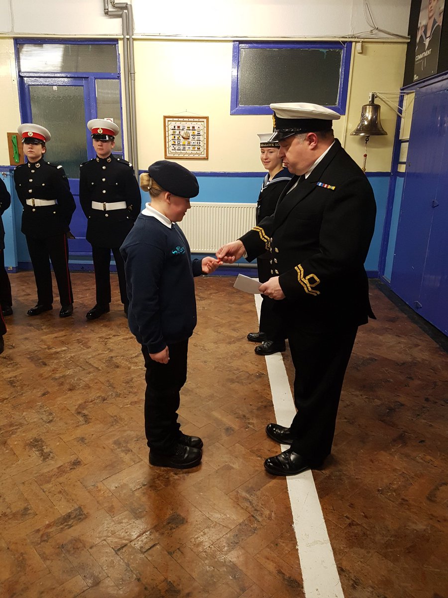 Well done to Junior Cadet Abbie Williams Smith on completion of her Red module. Being presented with her badge by the CO of out unit