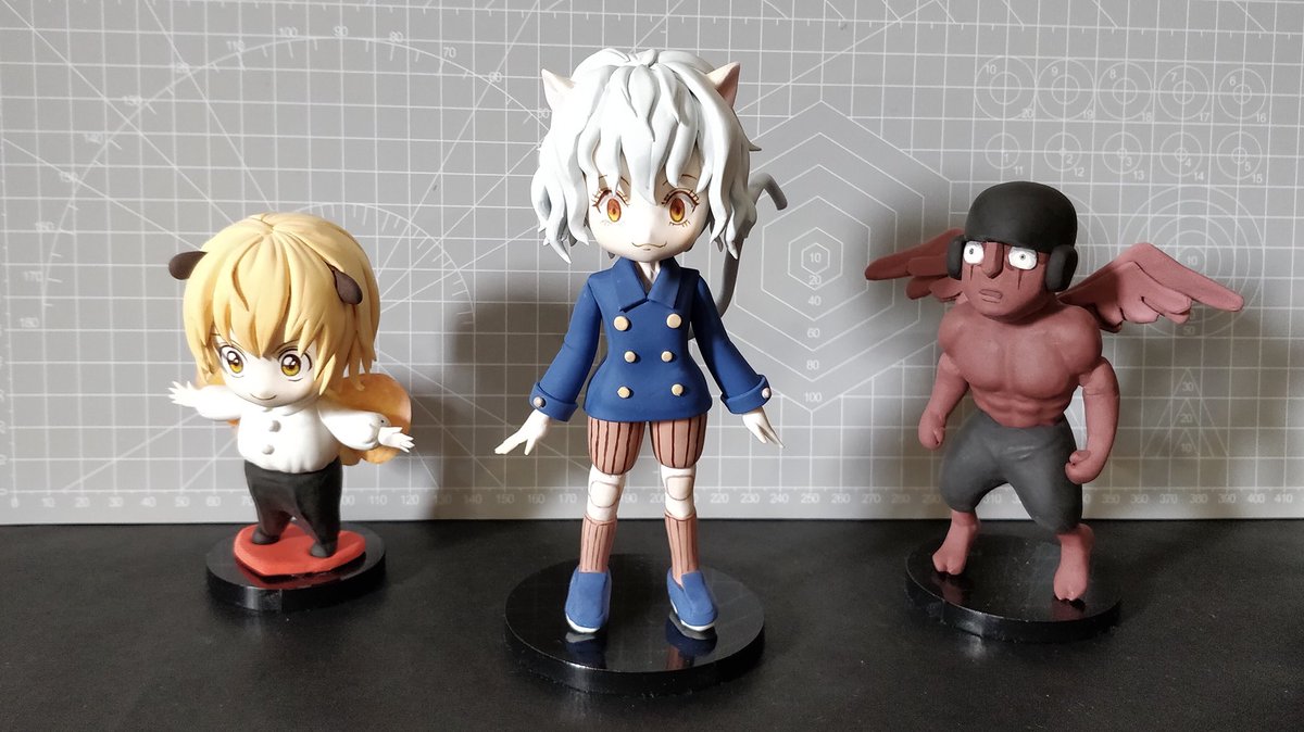 Hutaox All Hxh Clay Figures I Made In Jan 19 Clay ハンターハンター Hunterxhunter Hxh Killua キルア Hisoka ヒソカ Illumi イルミ Chrollo クロロ Chimeraant Shaiapouf Menthuthuyoupi シャウアプフ モントゥトゥユピー