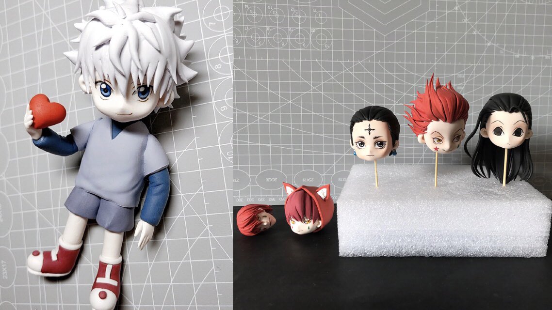 HUNTERxHUNTER キルア クロロ イルミ フィギュア Amazon.co.jp: ハンターハンター イルミ キルア 2個セット