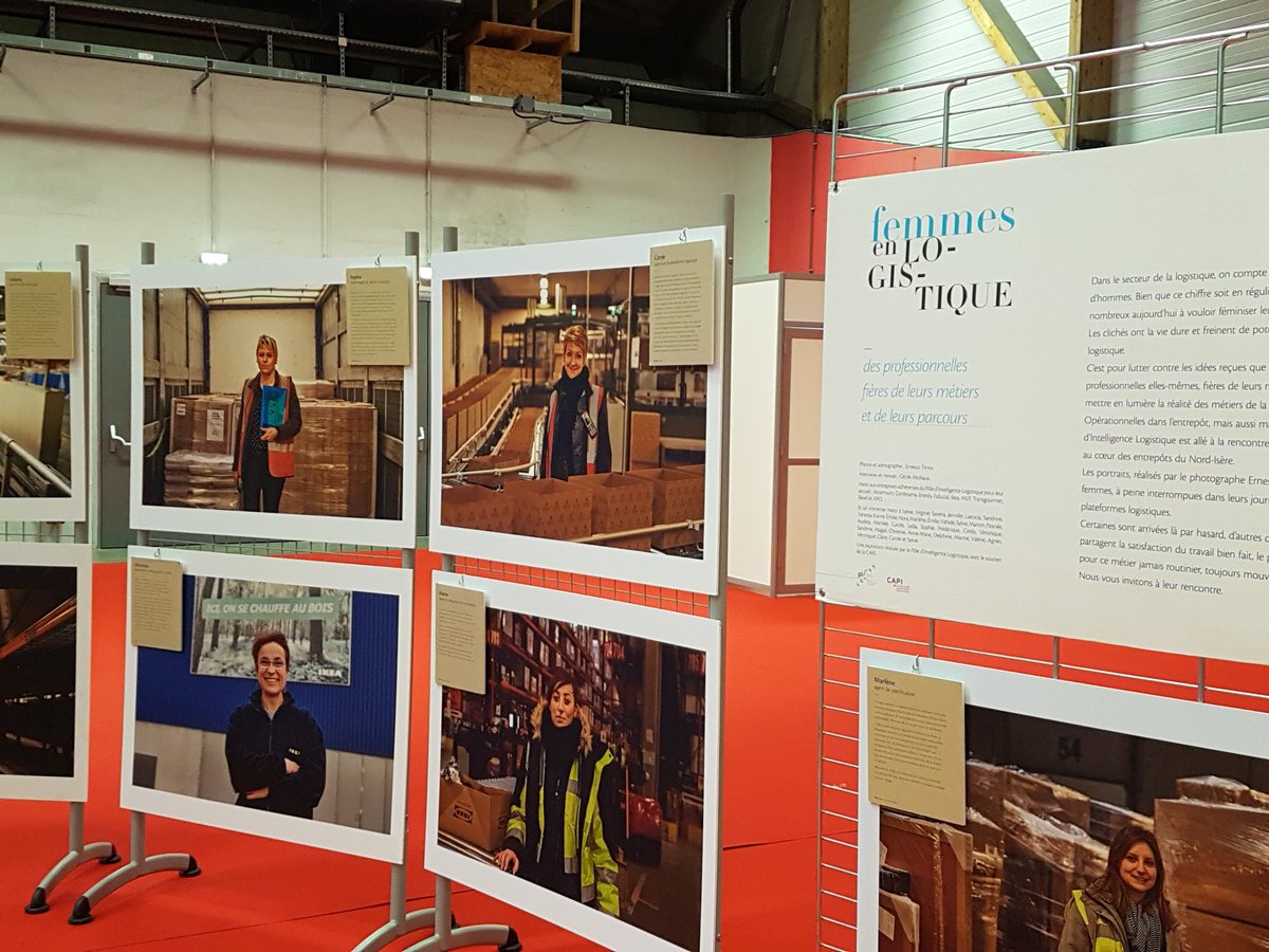 Les femmes à l'honneur sur la filière Transport-Logistique du salon Ain'formations Orientation #AFOR <a href="/Departement_AIN/">Département de l'Ain</a> <a href="/CCI_Ain/">CCI de l'Ain</a>