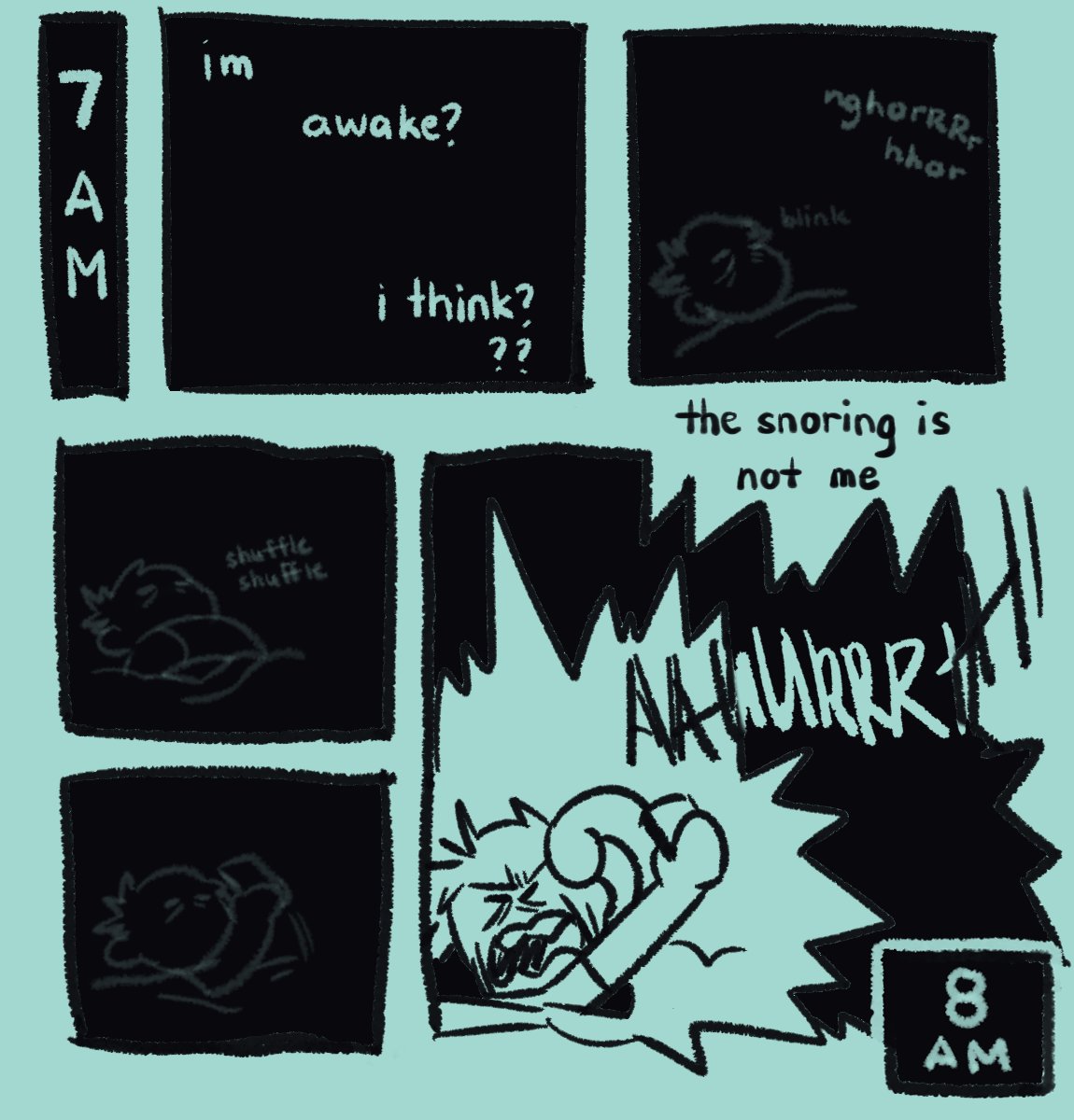 good morning #hourlycomicday 
7 am - 8 am 