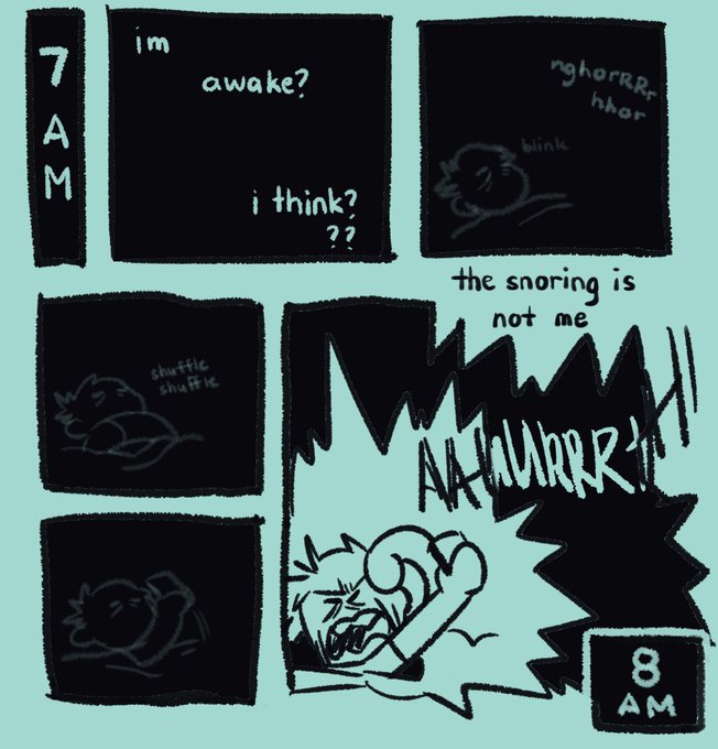 good morning #hourlycomicday 
7 am - 8 am 