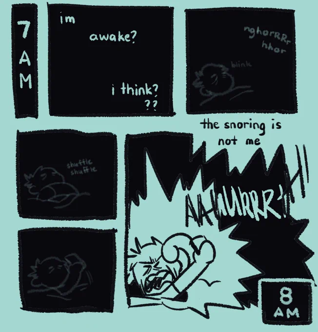 good morning #hourlycomicday 
7 am - 8 am 