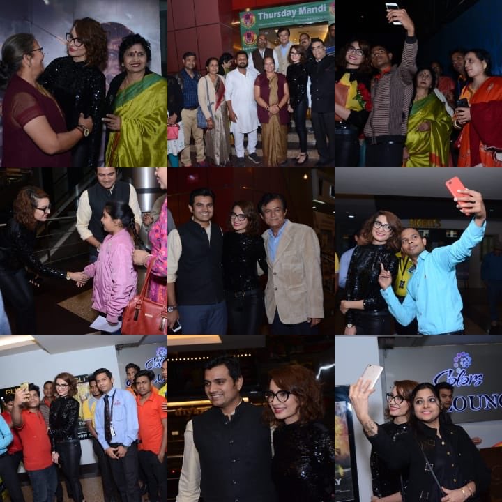 UnnatiiDavara's tweet photo. It was an amazing evening with you all..
Some glimpse of the evening at Raipur Colours mall..😇✌️
#Manikarnika #publicmeetup #publicity #people #love #Humanity #Mundar #unnatidavara #actionactor https://t.co/xh3zhaeWZX