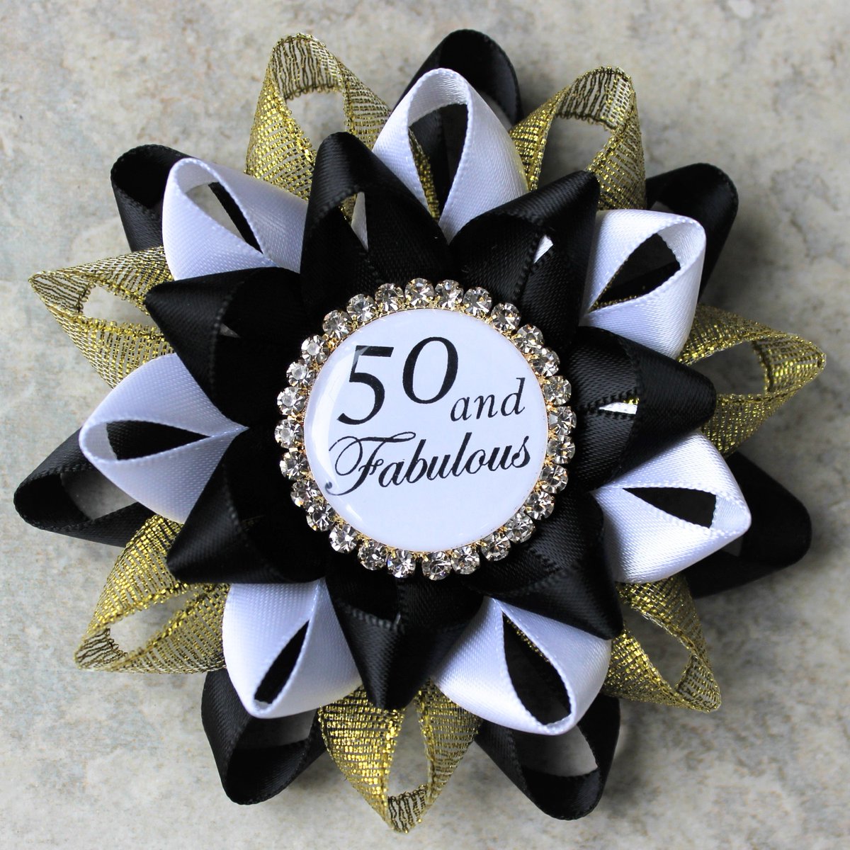 Petal Perceptions On Twitter 50th Birthday Pin 50 And Fabulous