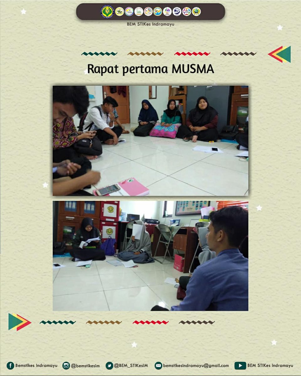 BEM_STIKesIM's tweet photo. [Report Of The Day]
1 Februari 2019

Hari ini kami sedang rapat pertama tentang kegiatan MUSMA yang Insya Allah akan di laksanakan pada tanggal 8 Februari 2019. 
Doakan semoga acaranya berjalan dengan lancar ya kak ☺️ #bemstikesim
#stikesim
#kabinet_anjani
#musma https://t.co/xRFBw2cHKo