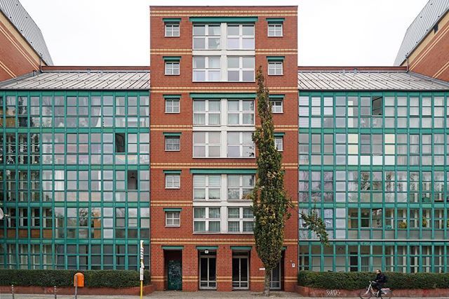 ArcDog on Twitter: "ArcDog Images: | Aldo Rossi. Image © in 2018. #arcdog #arcdogimages #architecture #photography #architecturephotography #architect #building #quartierschützenstrasse #aldorossi #rossi #brick ...