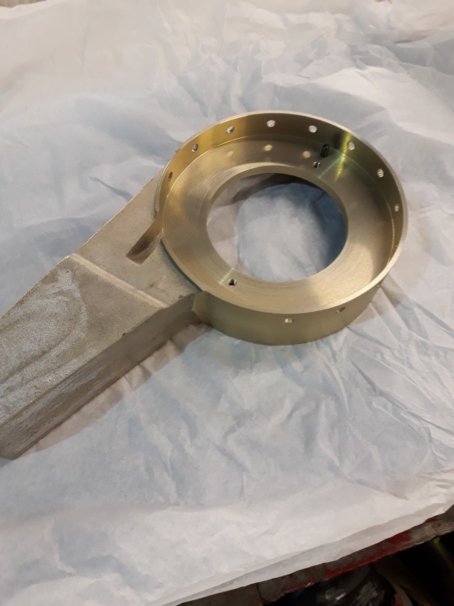 Pattern, castings, machining and coating done, we've just got to wrap 48 off and deliver.