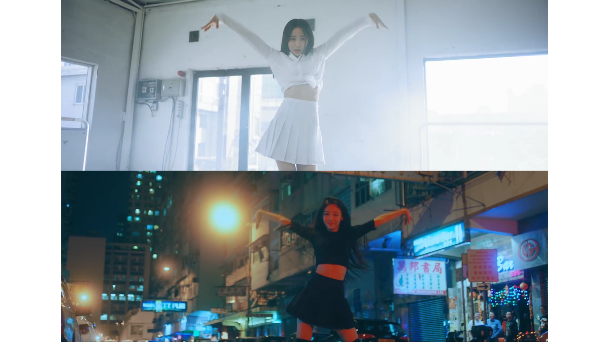 eongie_'s tweet photo. Wow it's hard to find better matches than these, huh?
Side note: most of the referenced choreo came from scenes that were either b&w or red. Dunno what it means. Just want to mention it.
#LOONA #์ด๋ฌ์์๋
#XIVX #LOONAverse https://t.co/Ydj2gK798g