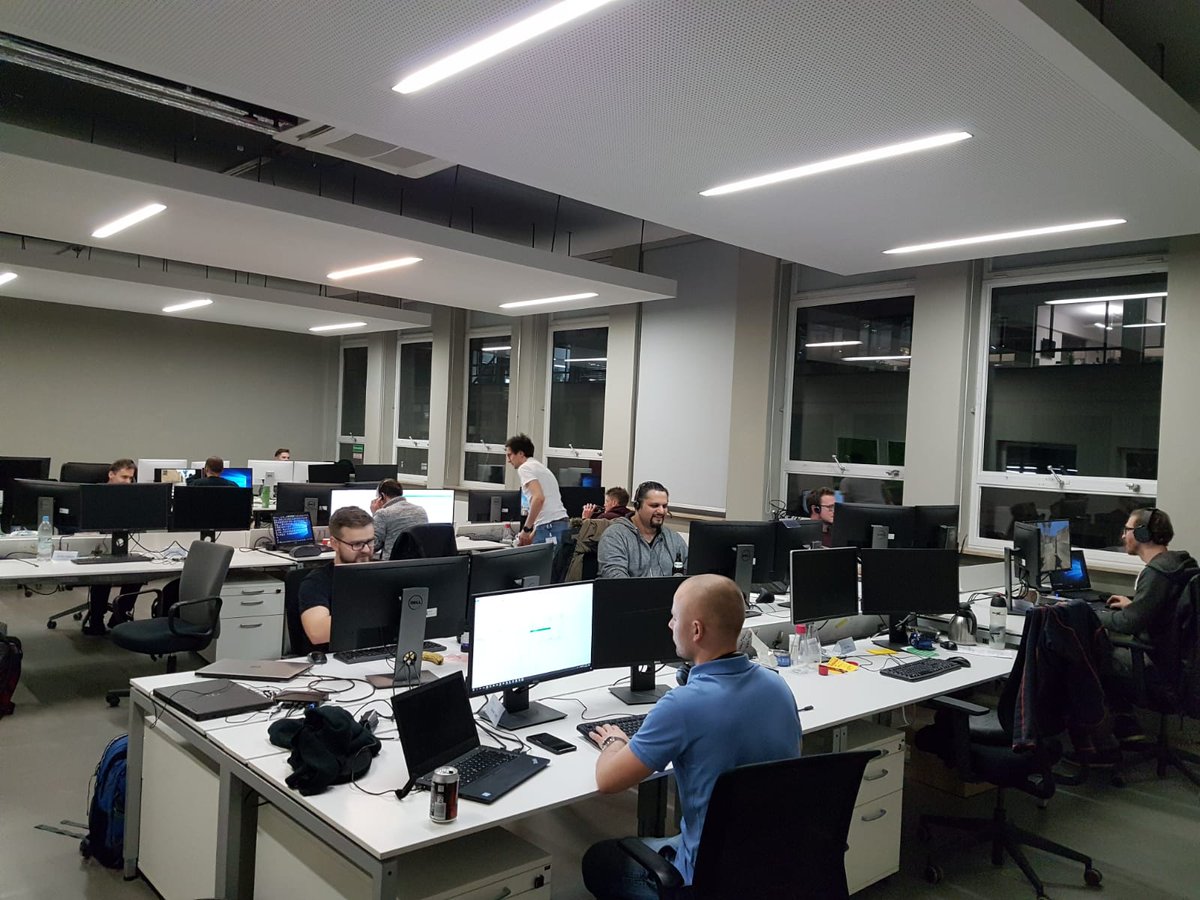 ObjectiveSW's tweet image. Work hard, play hard! At Objective/Luxoft, we sometimes unwind together with an extensive LAN-Party - like yesterday. Gearing up never was this fun.