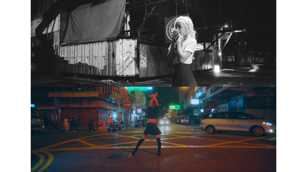 eongie_'s tweet photo. -Are XIIIX and XIVX happening at the same time in two different universes?
-Yves does this "butterfly over her mouth" move in XIVX.
-Kim Lip does a similar move in Sweet Crazy Love...in front of a shipping crate with butterflies on it.
#LOONA #์ด๋ฌ์์๋
#XIVX #LOONAverse https://t.co/XTdhnIvSwu