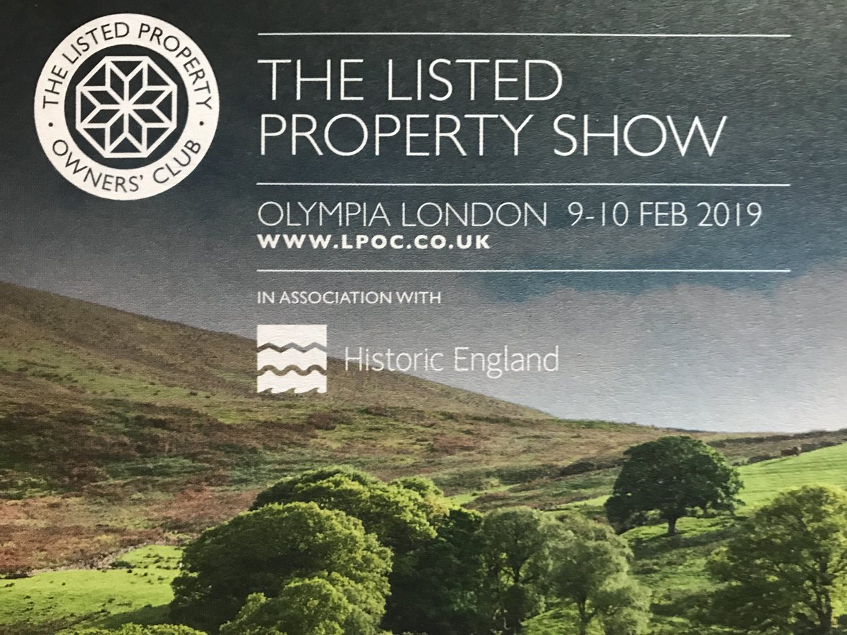 Come and meet us at The Listed Property Show on 9-10 February.  #listedproperty #architecturelovers