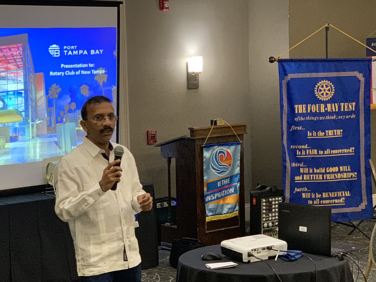 RamkRamkr's tweet photo. A very appreciative audience at the Rotary Club of New Tampa 🙏 https://t.co/SzXxJx9sb6
