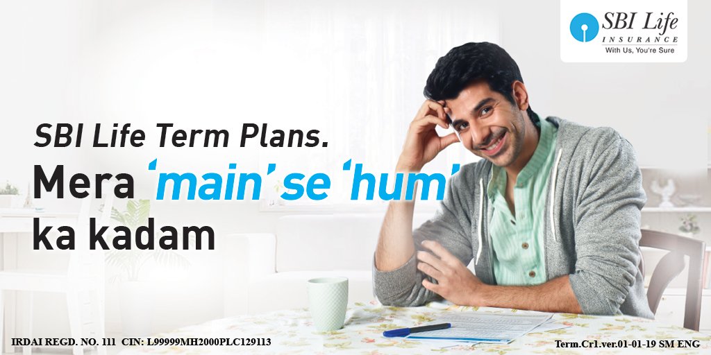 SBILife's tweet image. When you think of insuring yourself for the greater good of protecting someone you care about, you have taken a step from ‘me’ to ‘we’. With SBI Life Term Plans, take your #MainSeHum ka kadam today - bit.ly/2S1Rrsy